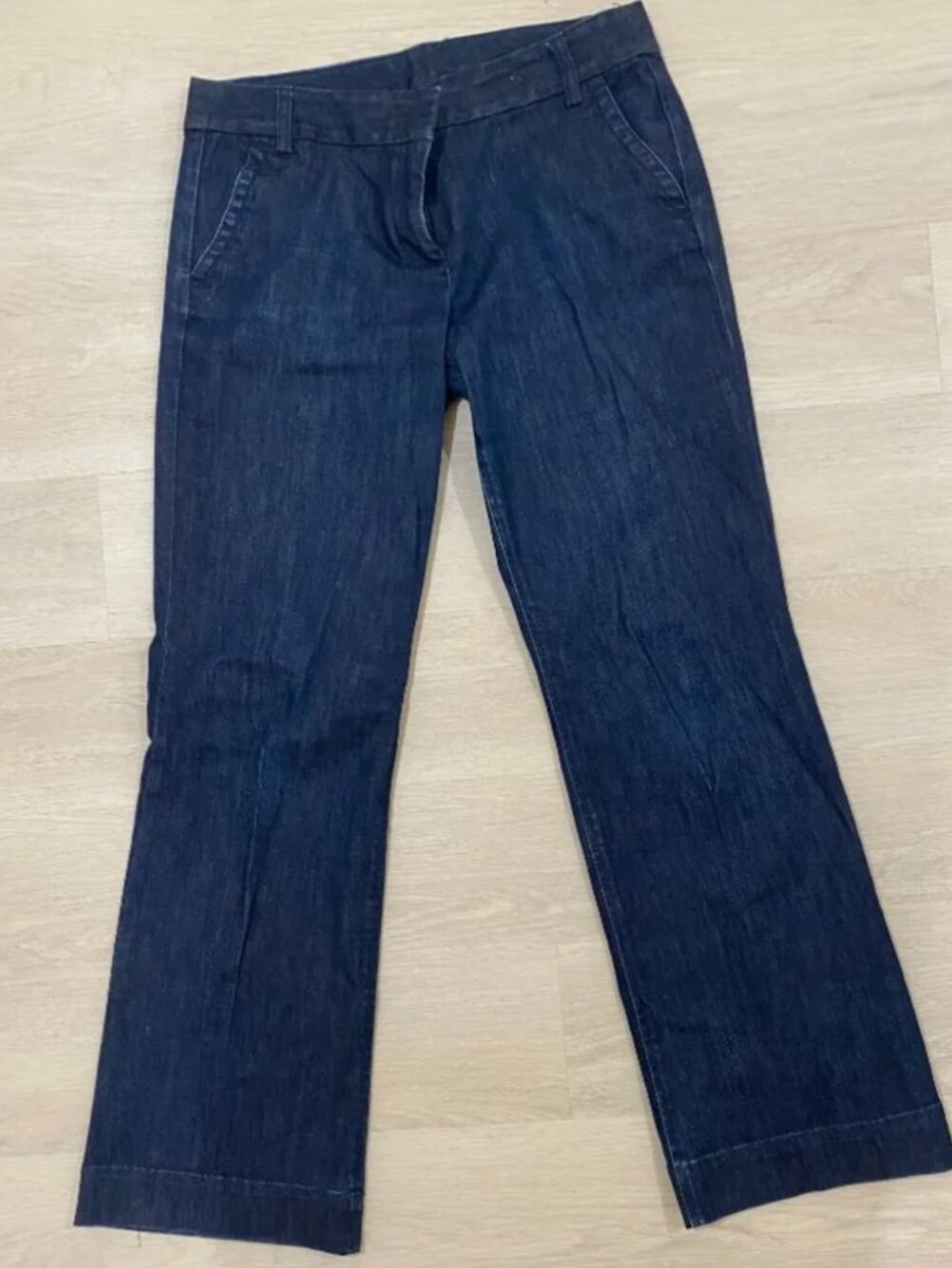 J.Crew City Fit Dark Wash Trouser Jeans Size 10